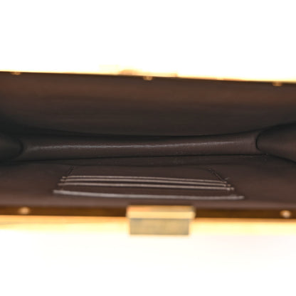 Celine Lizard Mini Clasp Bag Black White 4 of 9