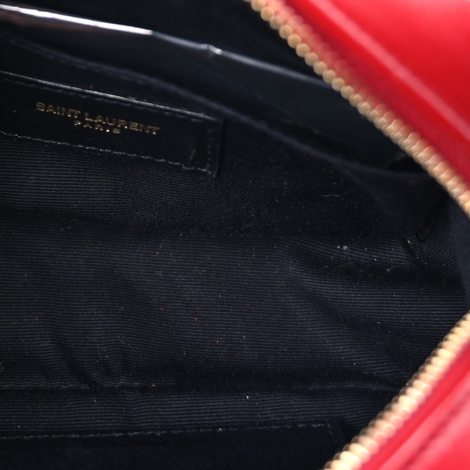 Saint Laurent Calfskin Matelasse Monogram Lou Belt Bag Rouge Eros 4 of 8