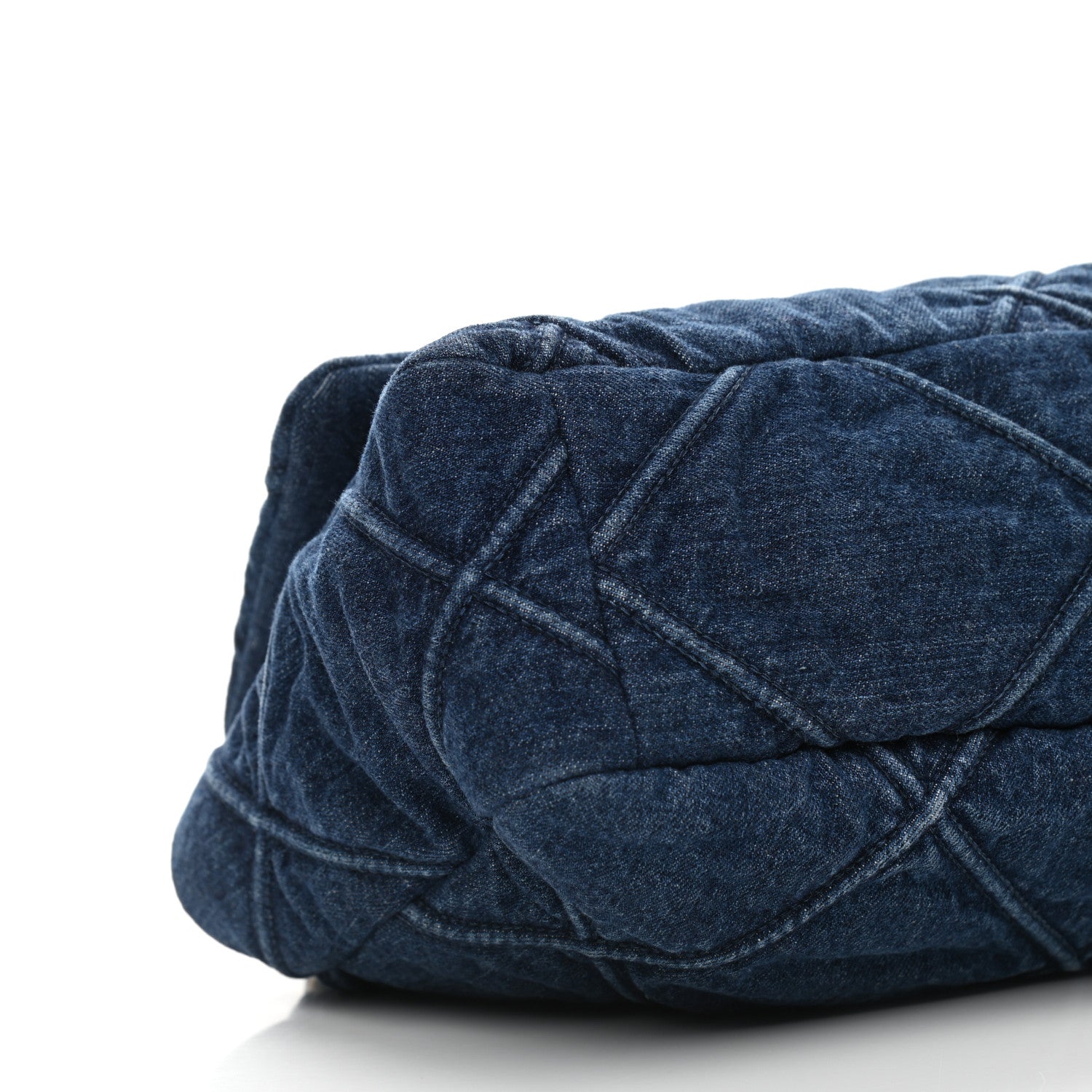 Chanel Denim Quilted Large Chanel 19 Flap Blue 5 of 9