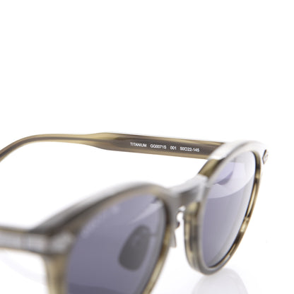 Gucci Acetate Round Metal Sunglasses GG0071S 5 of 8