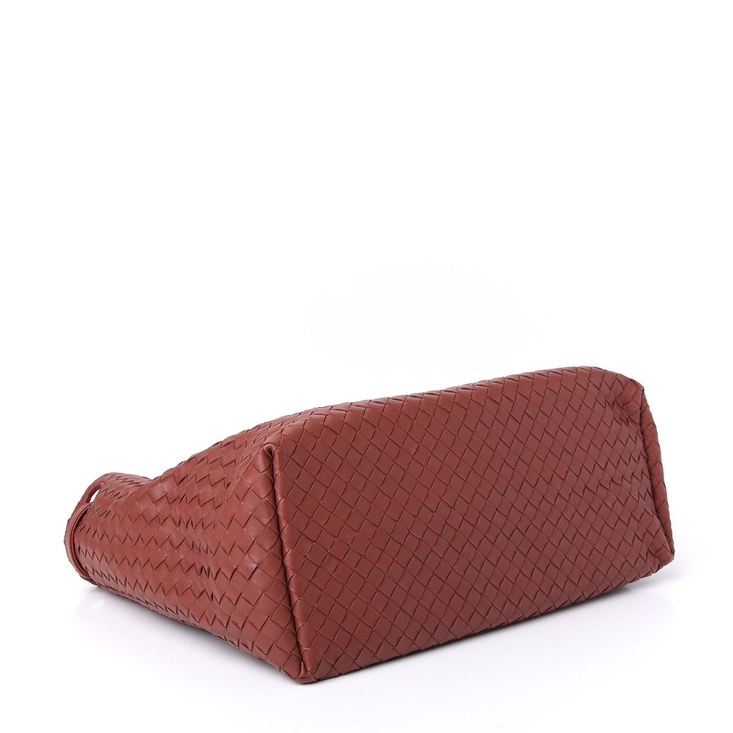 Nappa Intrecciato Medium Garda Bag Brique