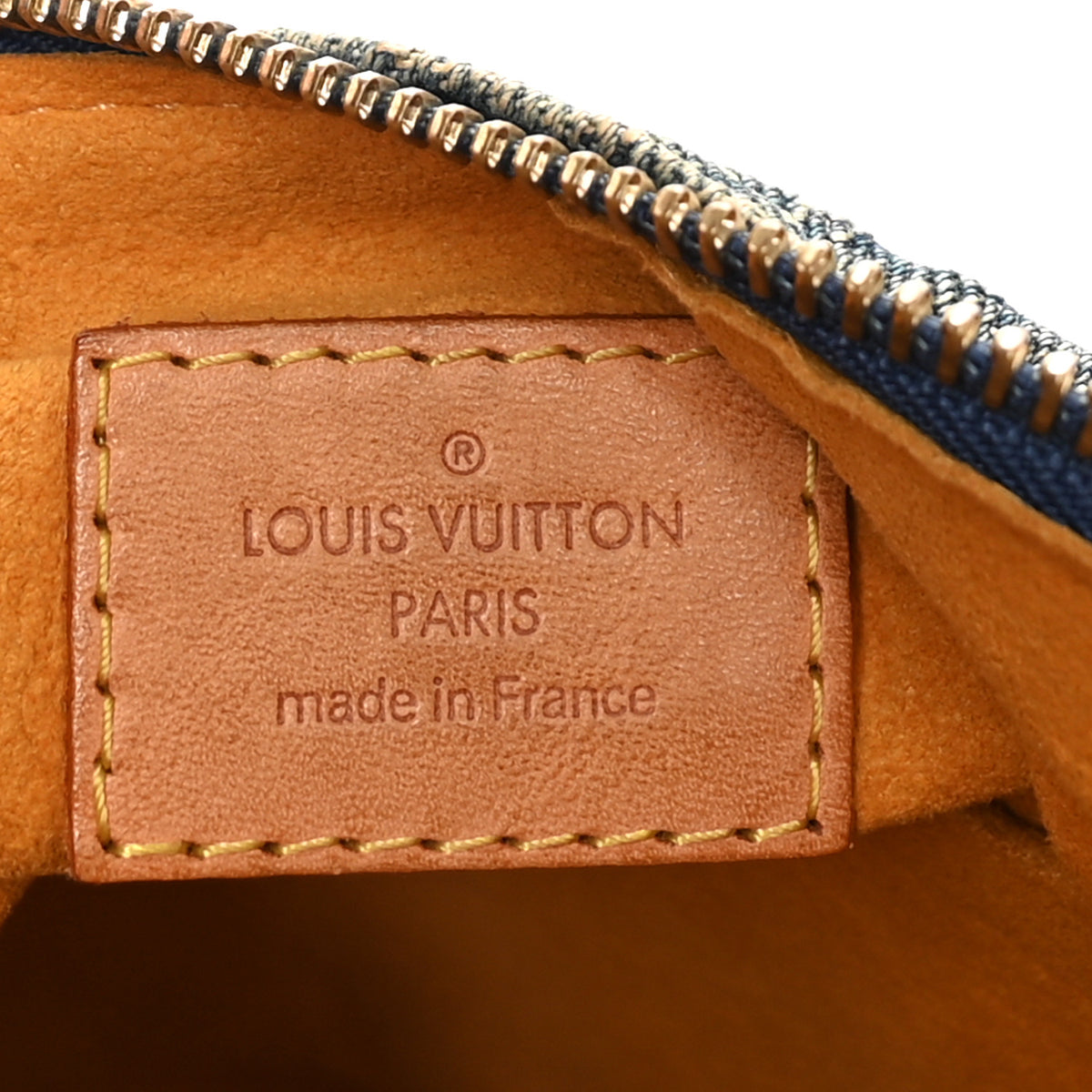 Louis Vuitton Monogram Denim Baggy PM  Blue 5 of 8