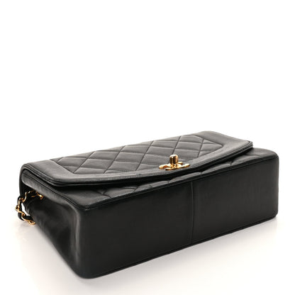 Chanel Lambskin Quilted Medium Single Flap Black 3 of 8