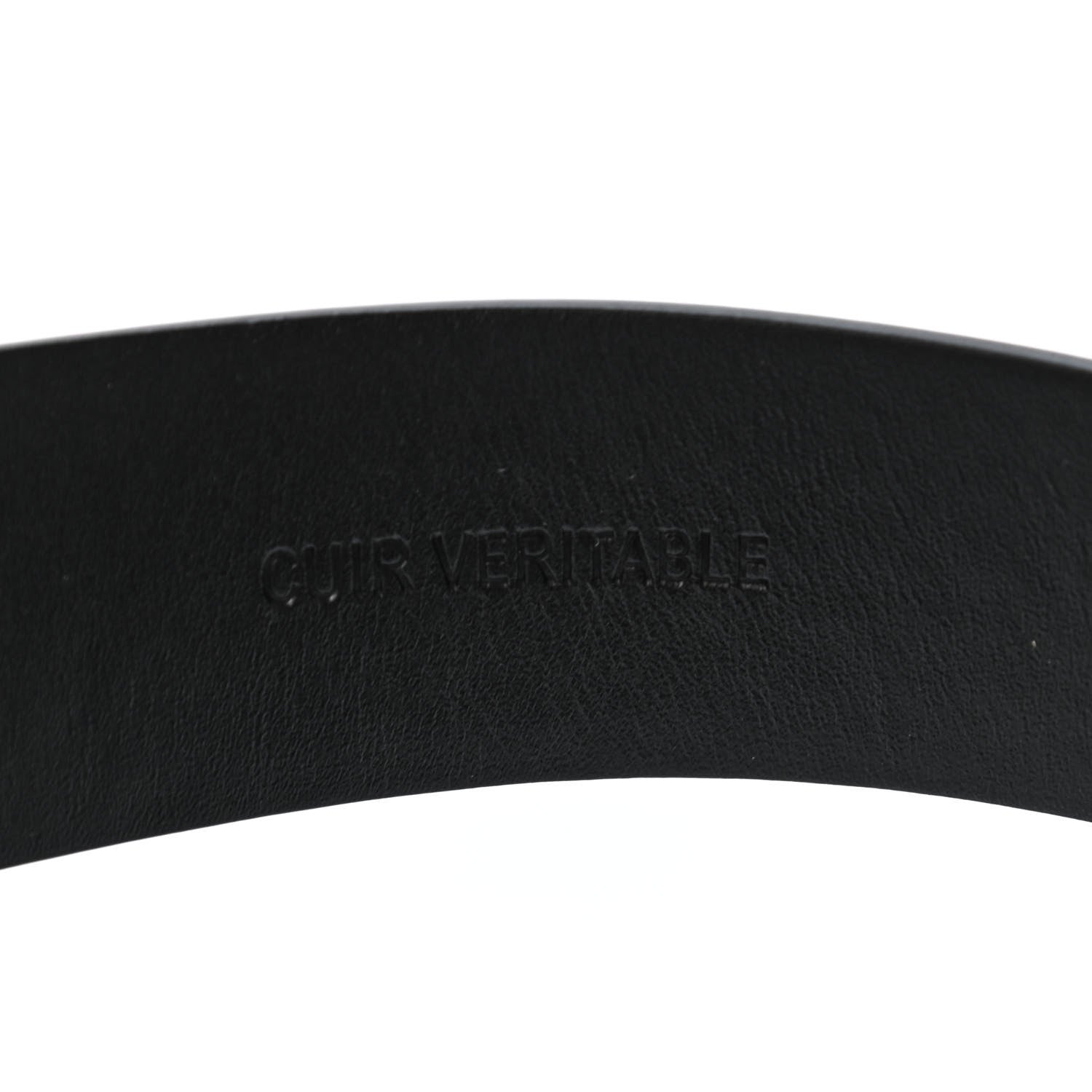 Chanel Calfskin Crystal CC Chain Belt 85 34 Black 5 of 5