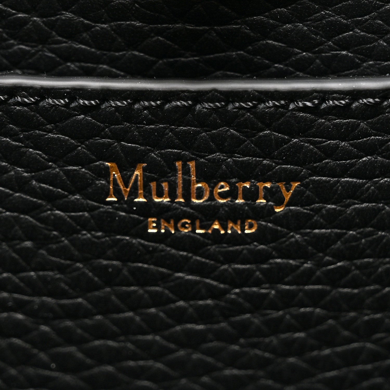 Mulberry Heavy Grain Bayswater North South Tote Black 6 of 10