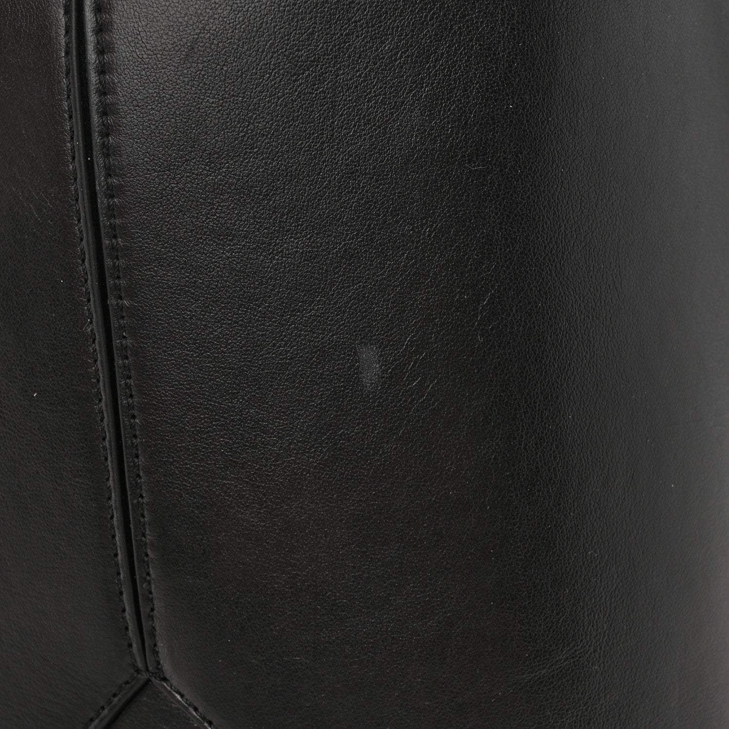 Loewe Shiny Calfskin Medium Puzzle Fold Tote Black 12 of 14