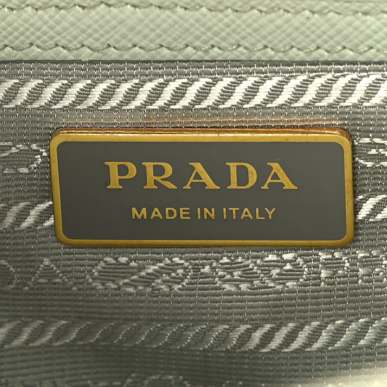 Prada Saffiano Small Galleria Double Zip Tote Acqua 5 of 8