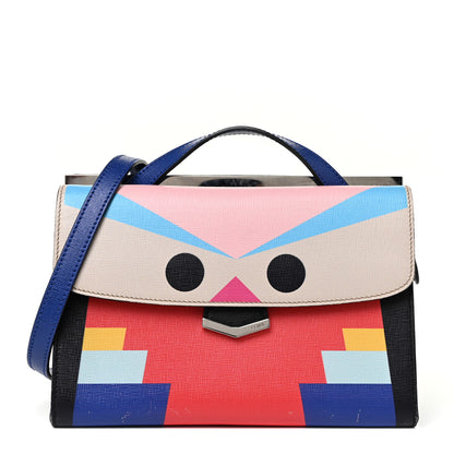 Fendi Vitello Elite QuTweet Mini Demi Jour Shoulder Bag Multicolor 1 of 9