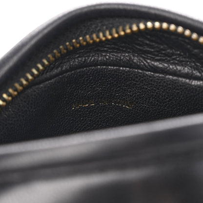 Chanel Lambskin Quilted CC Tassel Camera Case Black 7 of 13