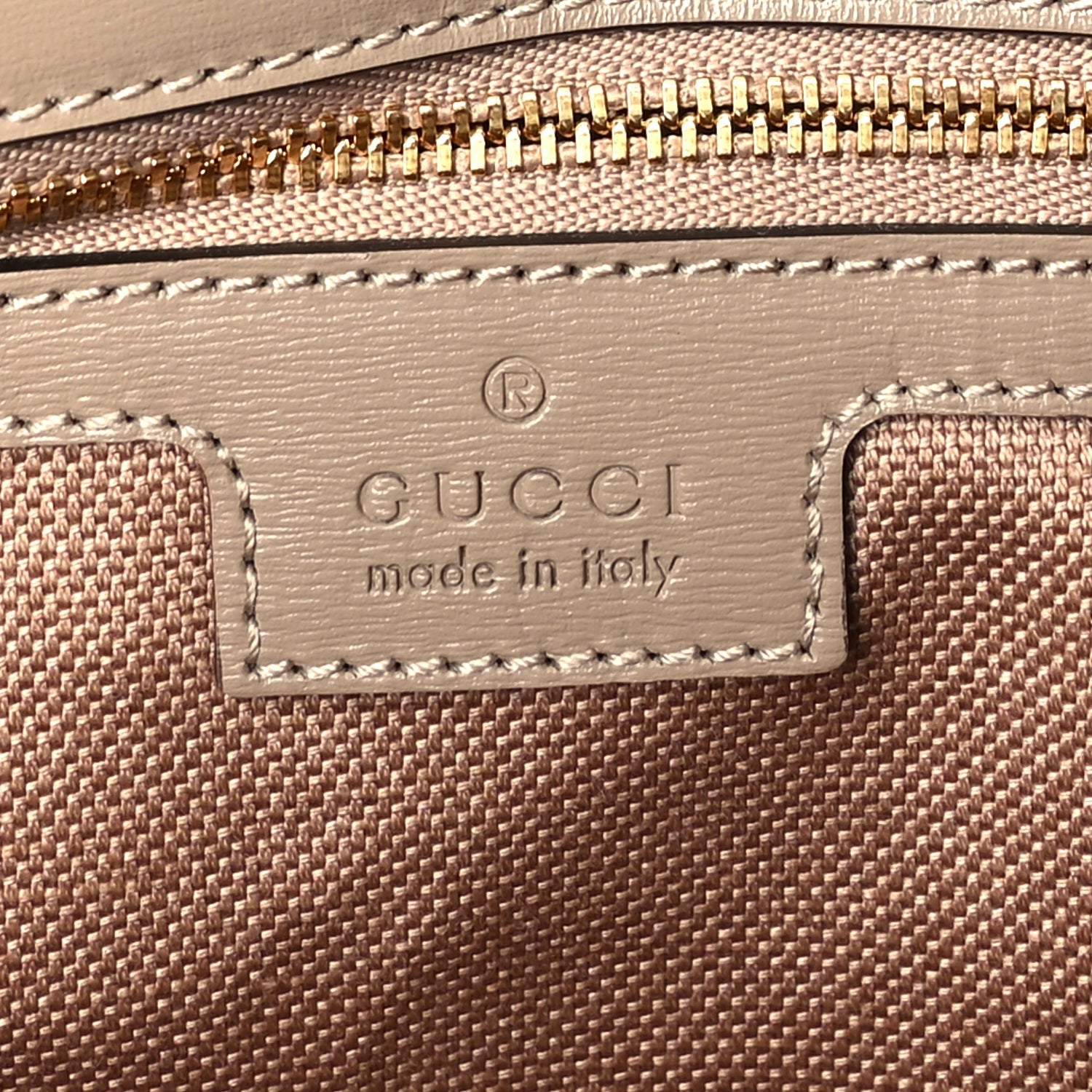 Gucci GG Shadow Monogram Small Luce Shoulder Bag  Beige 5 of 8