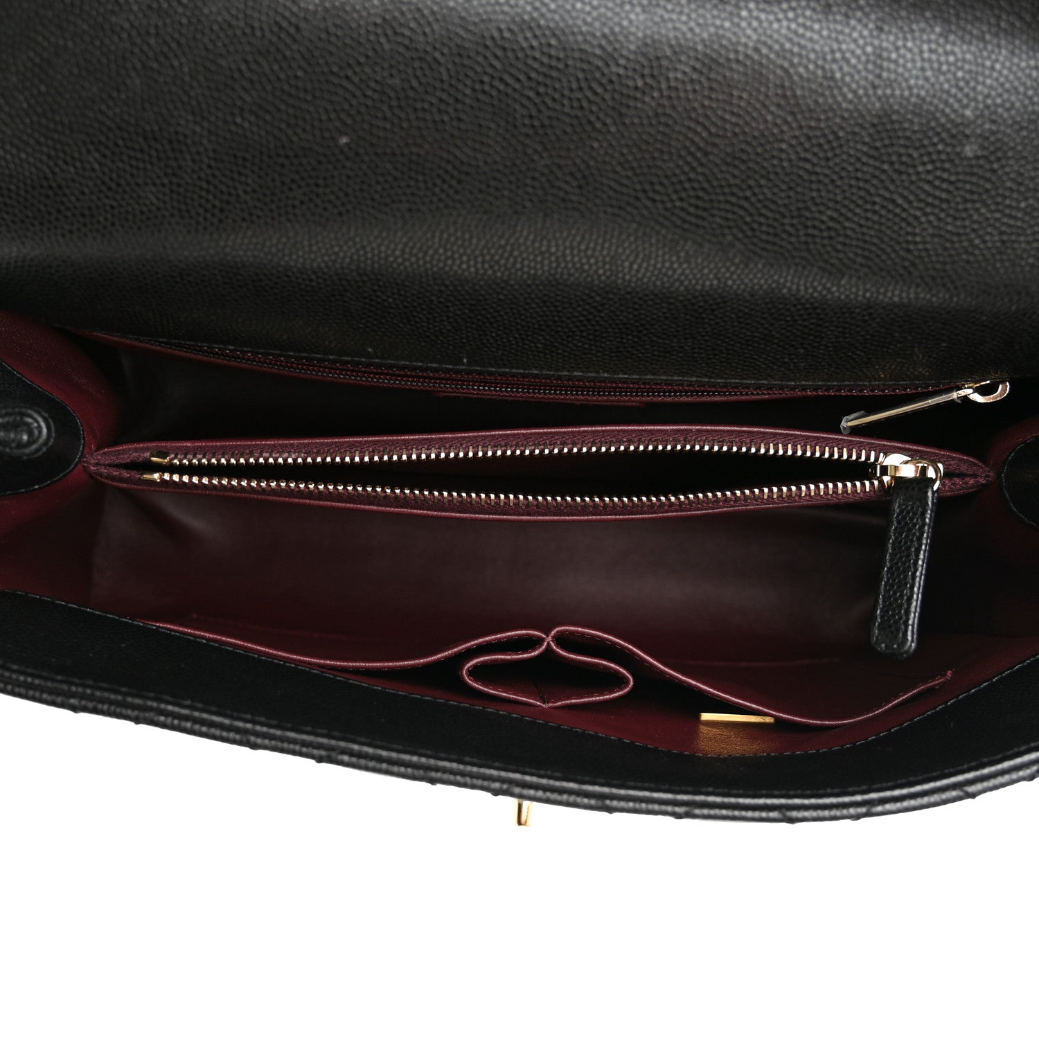 Chanel Caviar Quilted Small Coco Handle Flap Black 5 of 16