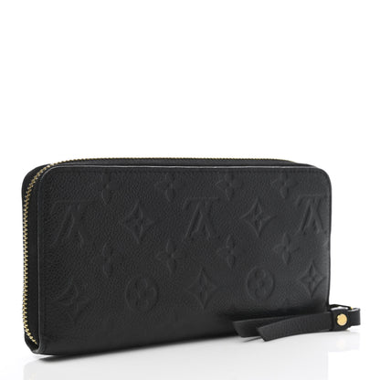 Louis Vuitton Empreinte Zippy Wallet Black 3 of 8