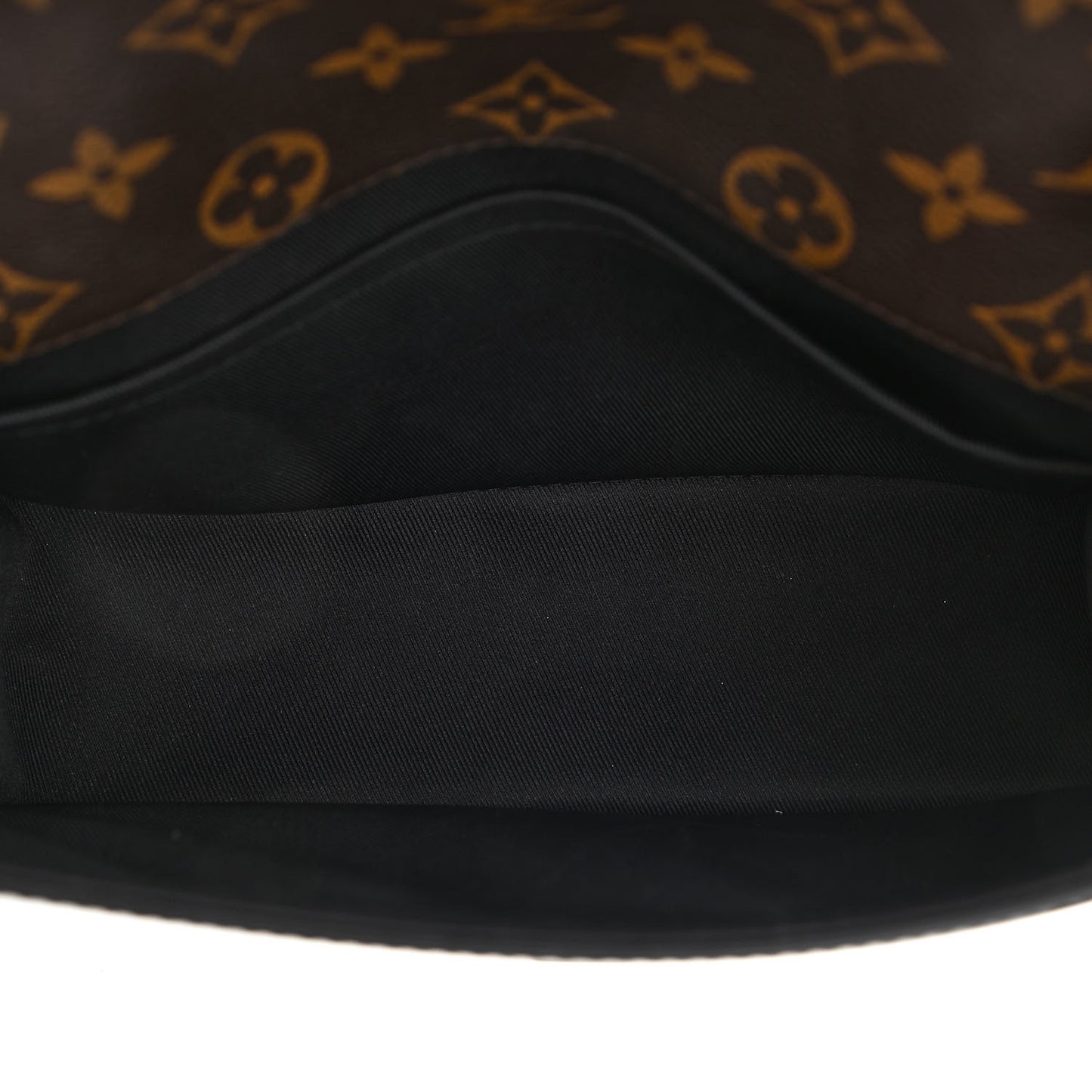 Patent Calfskin Monogram Cherrywood BB Black