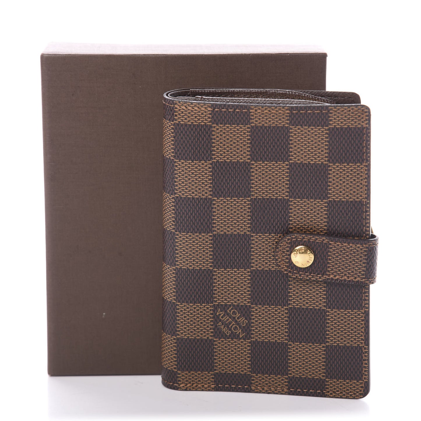 Damier Ebene French Purse Wallet