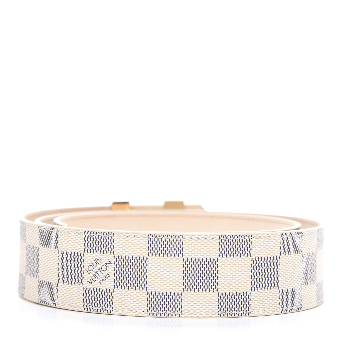 Damier Azur LV Initiales Belt 95 38