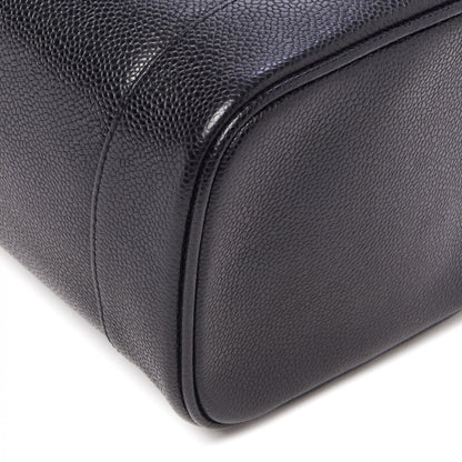 Chanel Caviar Vanity Cosmetic Case Black 5 of 8