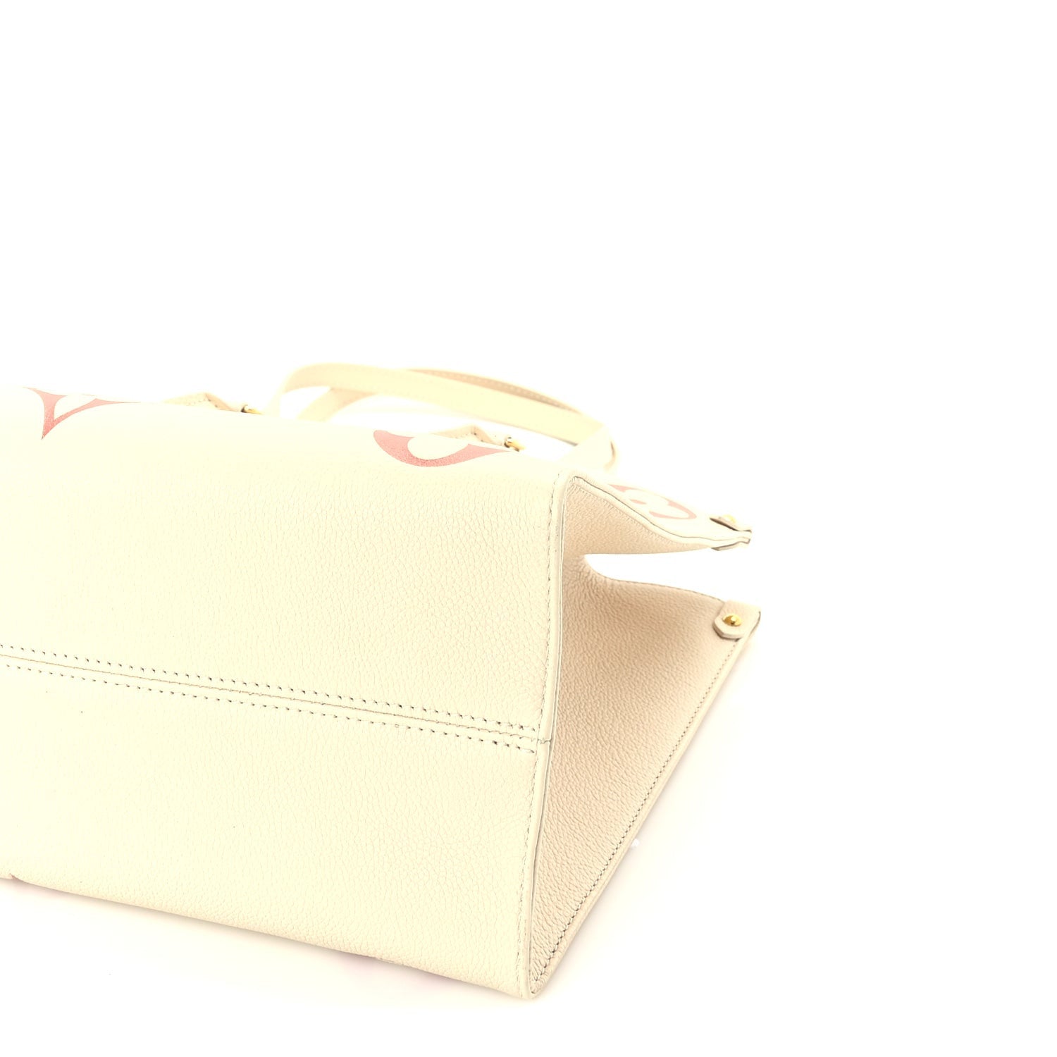 Louis Vuitton Empreinte Monogram Giant Onthego MM Creme Rose Trianon 8 of 8