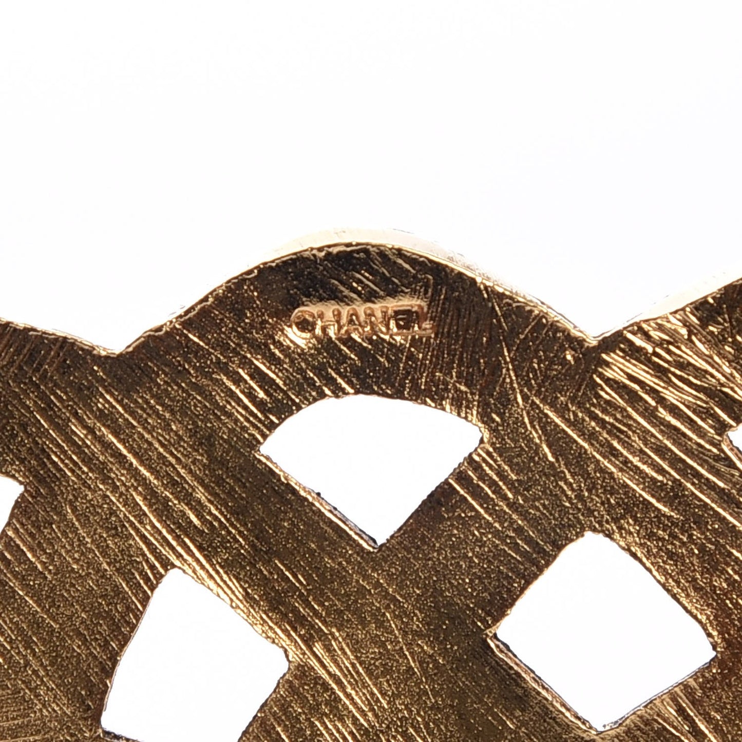 Hammered Chain Belt Gold