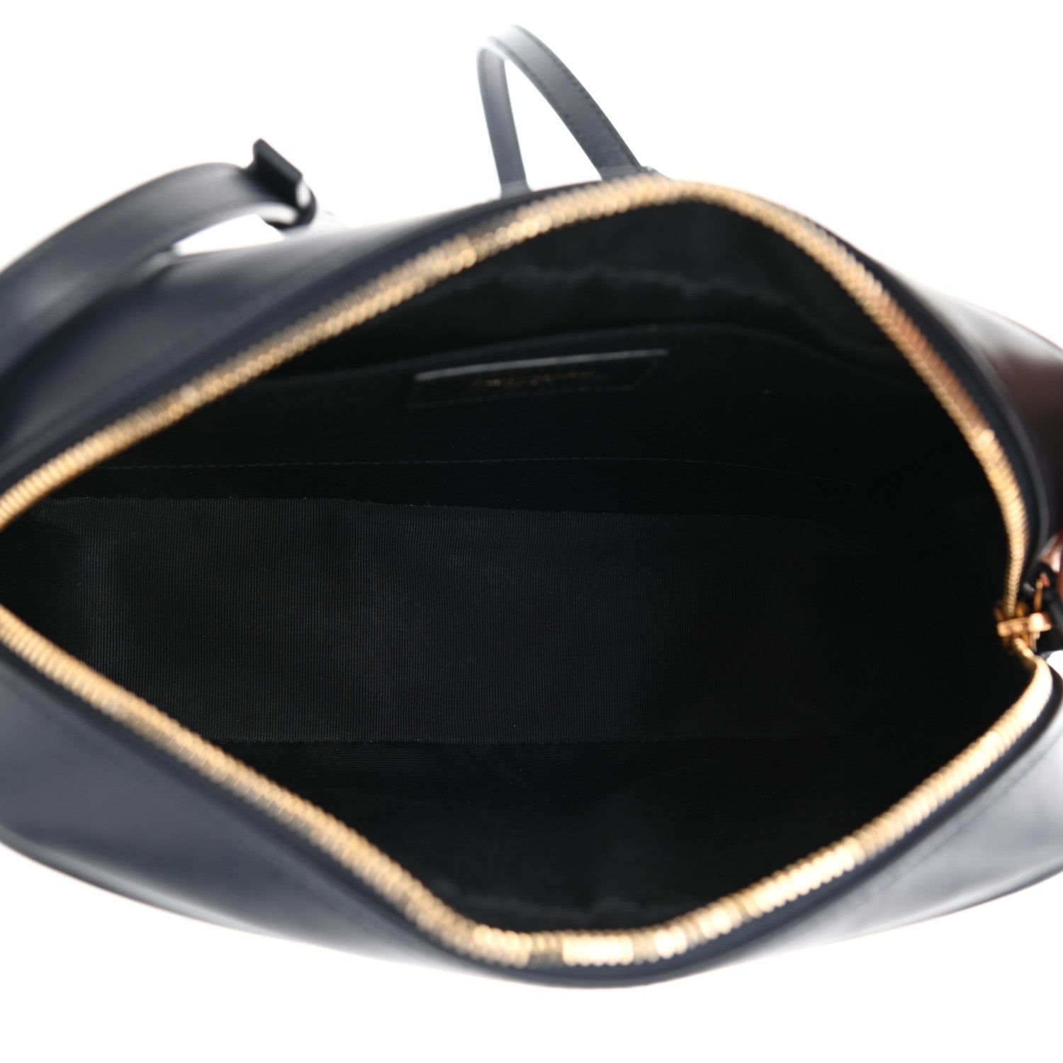 Saint Laurent Calfskin Matelasse Monogram Lou Camera Bag Navy 6 of 9