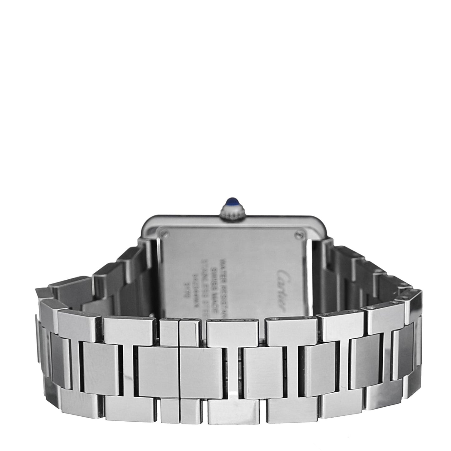Stainless Steel 24mm Tank Solo Quartz Watch