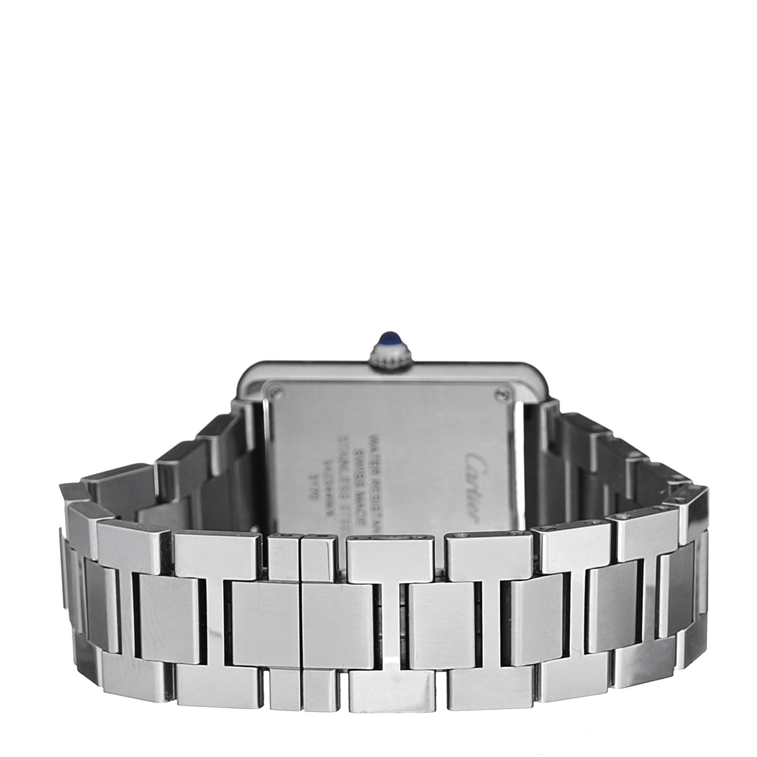 Cartier Stainless Steel 24mm Tank Solo Quartz Watch 3 of 4