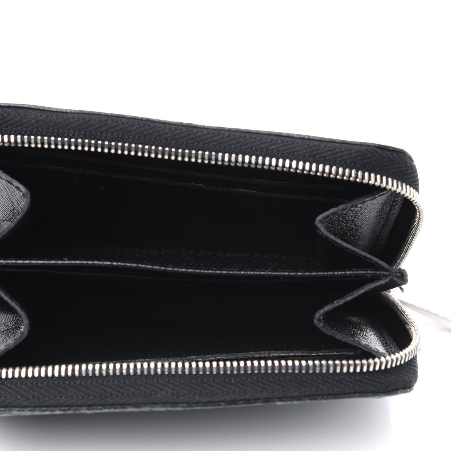 Louis Vuitton Epi Zippy Coin Purse Black 3 of 4