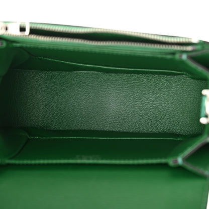 Louis Vuitton Shiny Alligator Vivienne NM Green 5 of 11