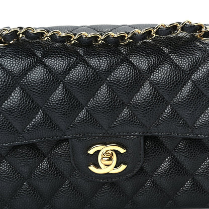 Chanel Caviar Quilted Small Double Flap  Black 7 of 9