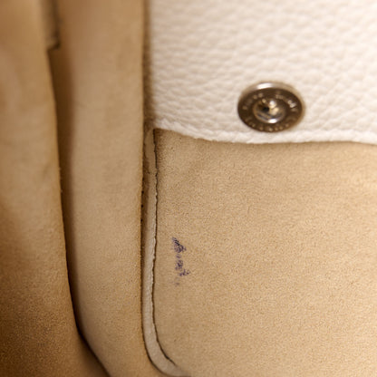 Saint Laurent Grained Calfskin Baby Supple Sac De Jour White 12 of 12