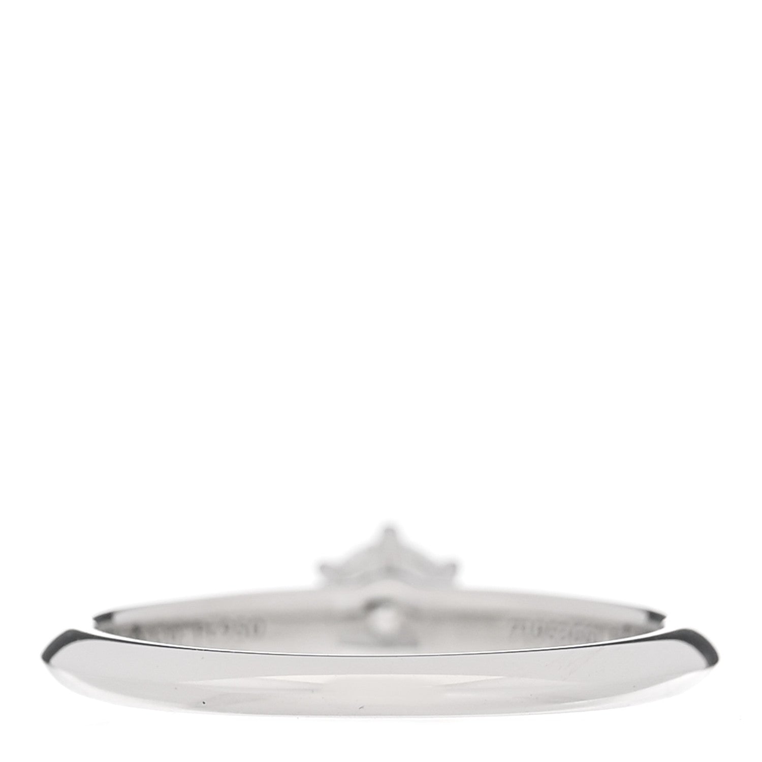 Tiffany Platinum Diamond .24ct Solitaire Engagement Ring 49 5 3 of 6