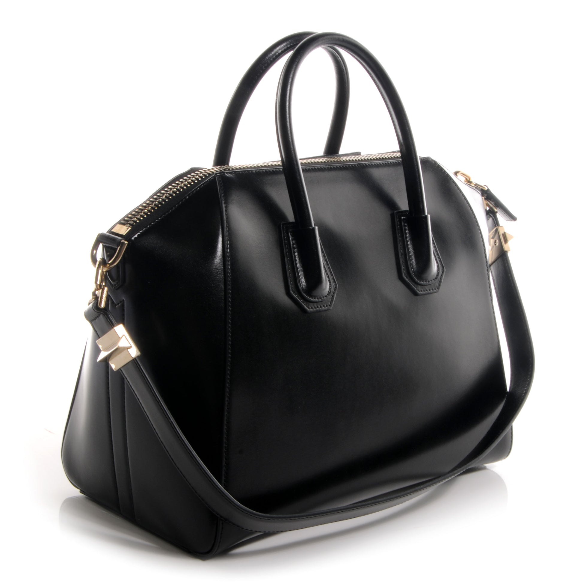 Givenchy Shiny Lord Calfskin Medium Antigona Black 3 of 11