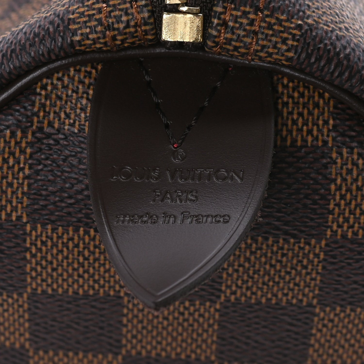 Louis Vuitton Damier Ebene Speedy 30 6 of 9