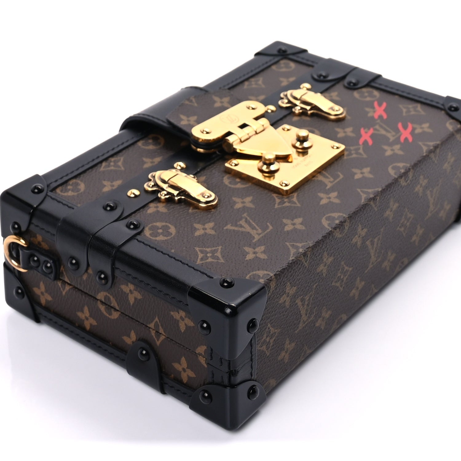 Louis Vuitton Monogram Petite Malle Black 8 of 8