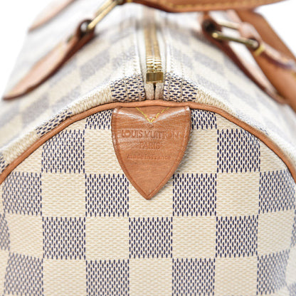 Louis Vuitton Damier Azur Speedy 30 13 of 13