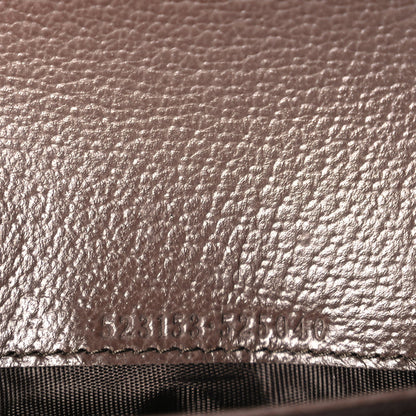 Gucci GG Supreme Monogram Web Ophidia Continental Wallet Brown 7 of 7