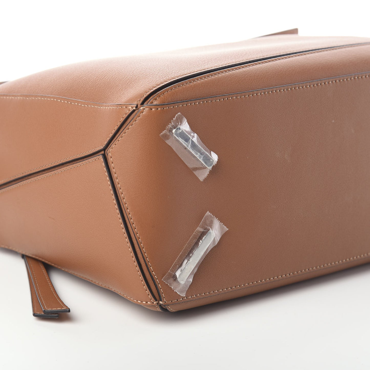 Calfskin Medium Puzzle Bag Tan