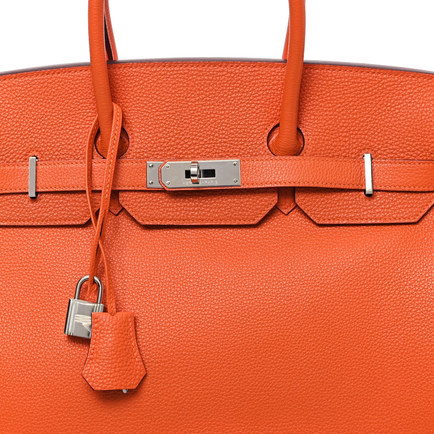 Hermes Togo Birkin 35 Orange 8 of 11