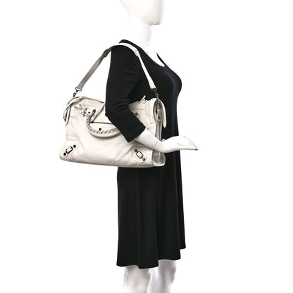 Balenciaga Agneau Classic Hardware City White 2 of 15