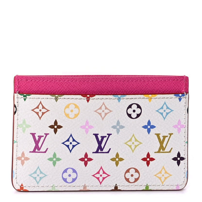 Louis Vuitton LV X TM Monogram Multicolor Card Holder Kawaii Pink 1 of 7
