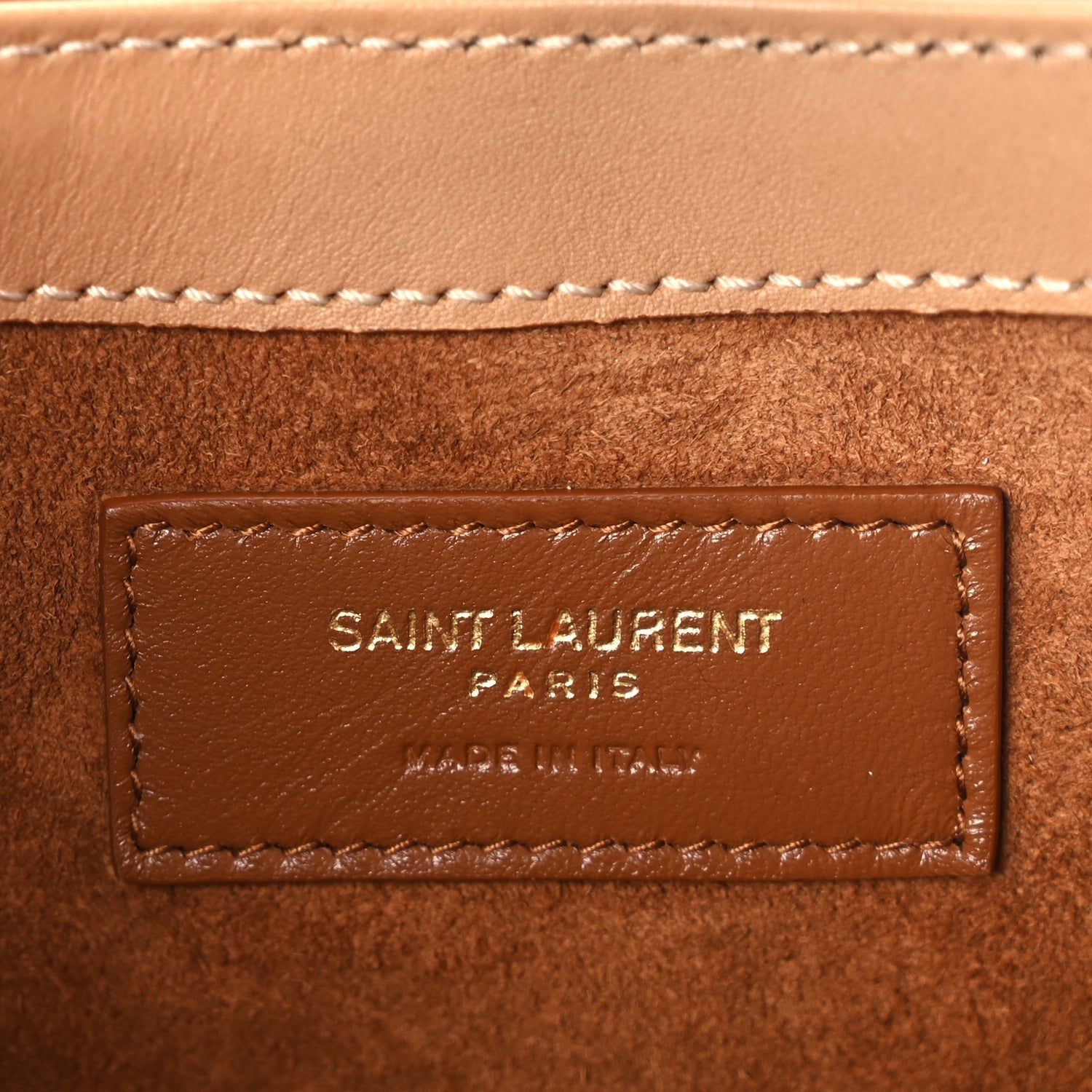 Saint Laurent Smooth Calfskin Mini Le 5 A 7 Hobo Vintage Brown 5 of 8