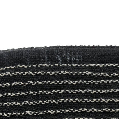 Chanel Terry Cotton CC Beach Tote Towel Set Black 10 of 14