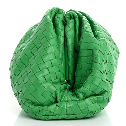 Bottega Veneta Nappa Maxi Intrecciato The Pouch Oversized Clutch Parakeet 5 of 7