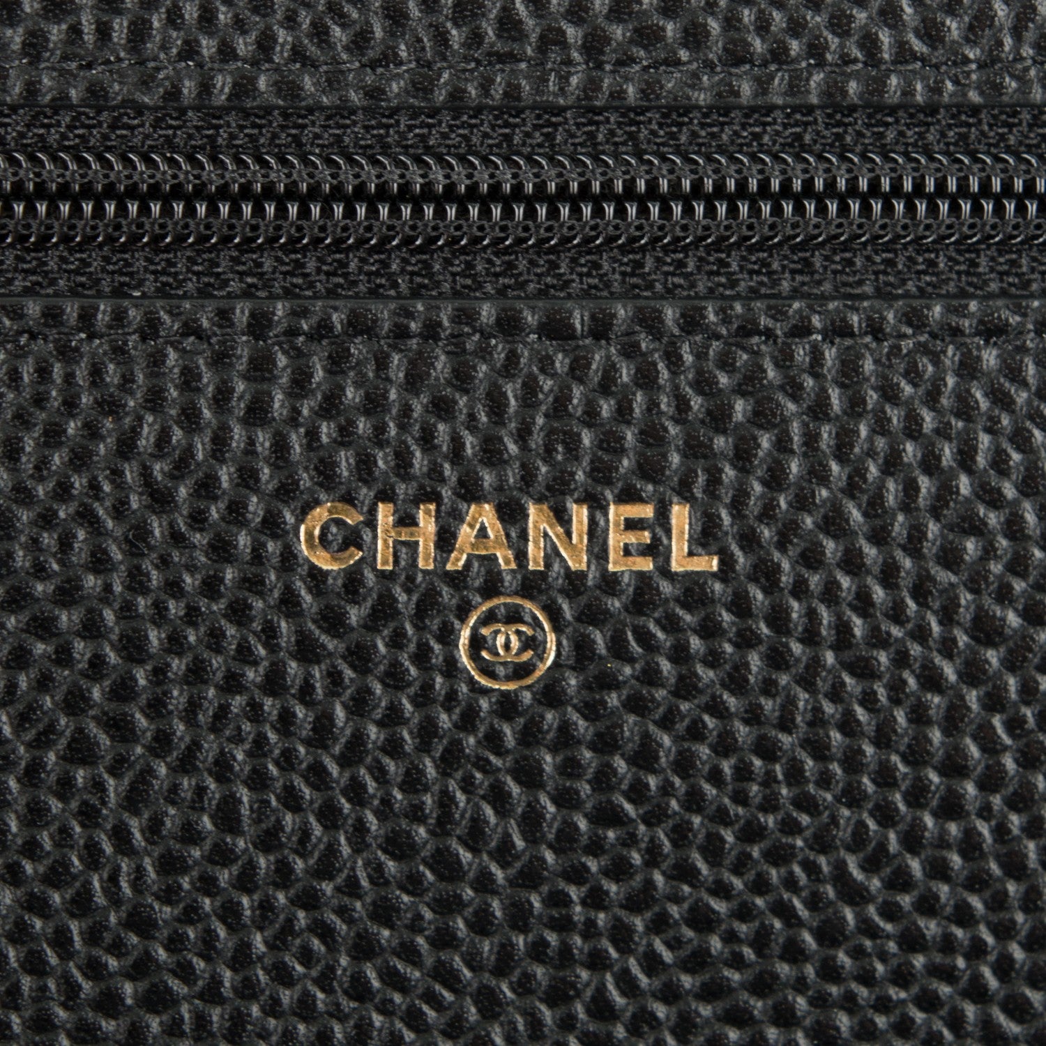 Chanel Caviar Quilted Wallet On Chain WOC Black 6 of 8