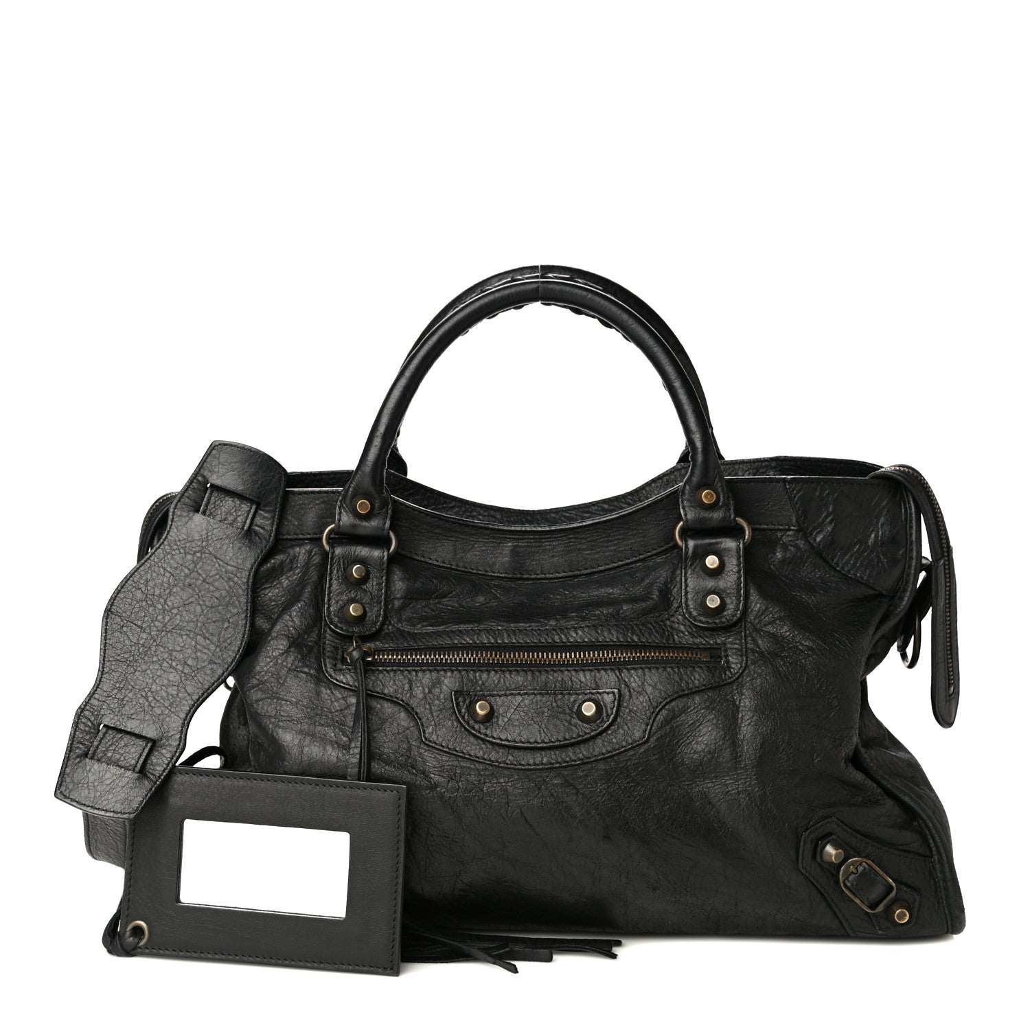 Balenciaga Agneau Classic Hardware City Black 1 of 16