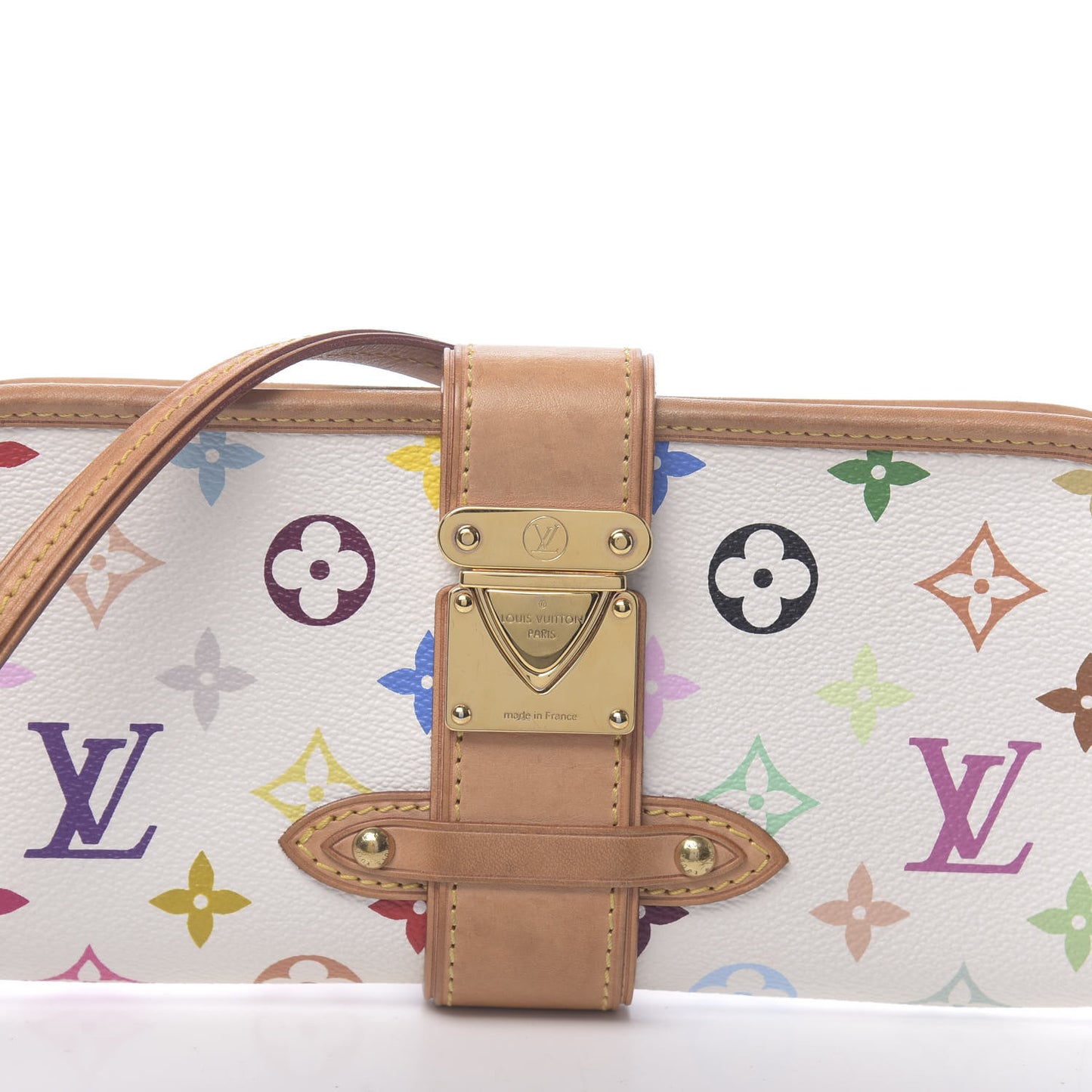 Monogram Multicolor Shirley White