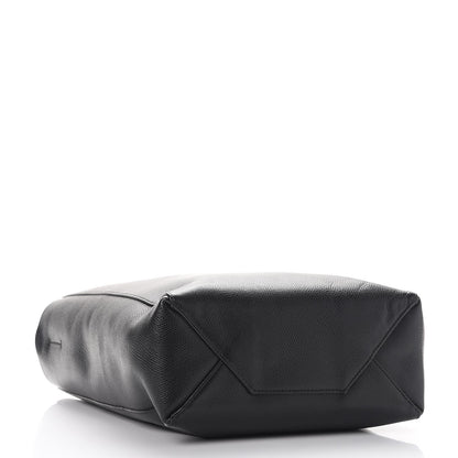 Celine Grained Calfskin Small Vertical Cabas Black 4 of 8