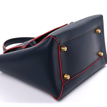 Celine Palmelato Calfskin Mini Belt Bag Navy Red 8 of 9