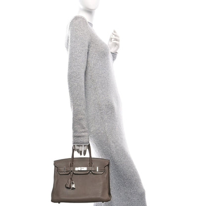 Hermes Togo Birkin 30 Etoupe 2 of 7