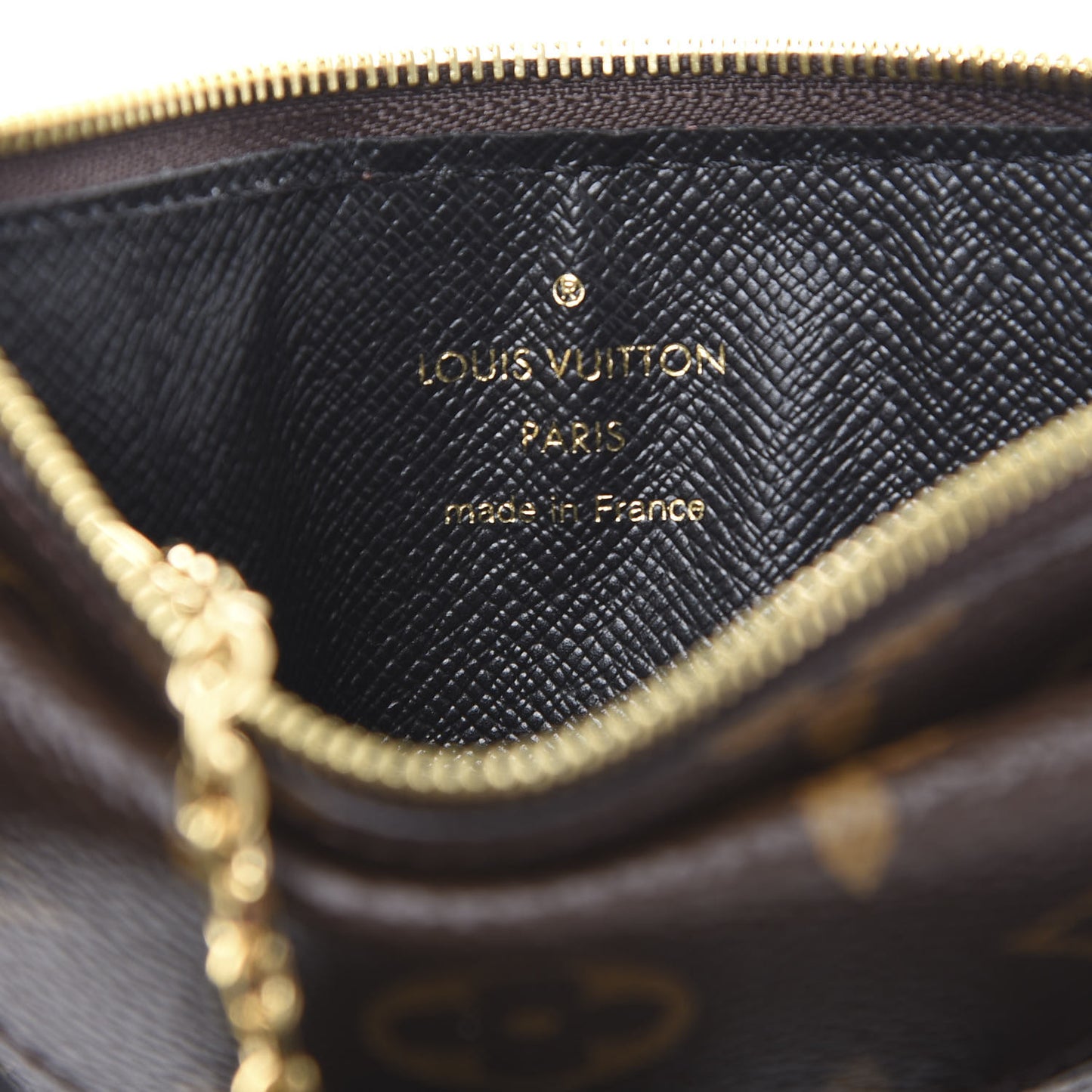 Monogram Recto Verso Card Holder Black