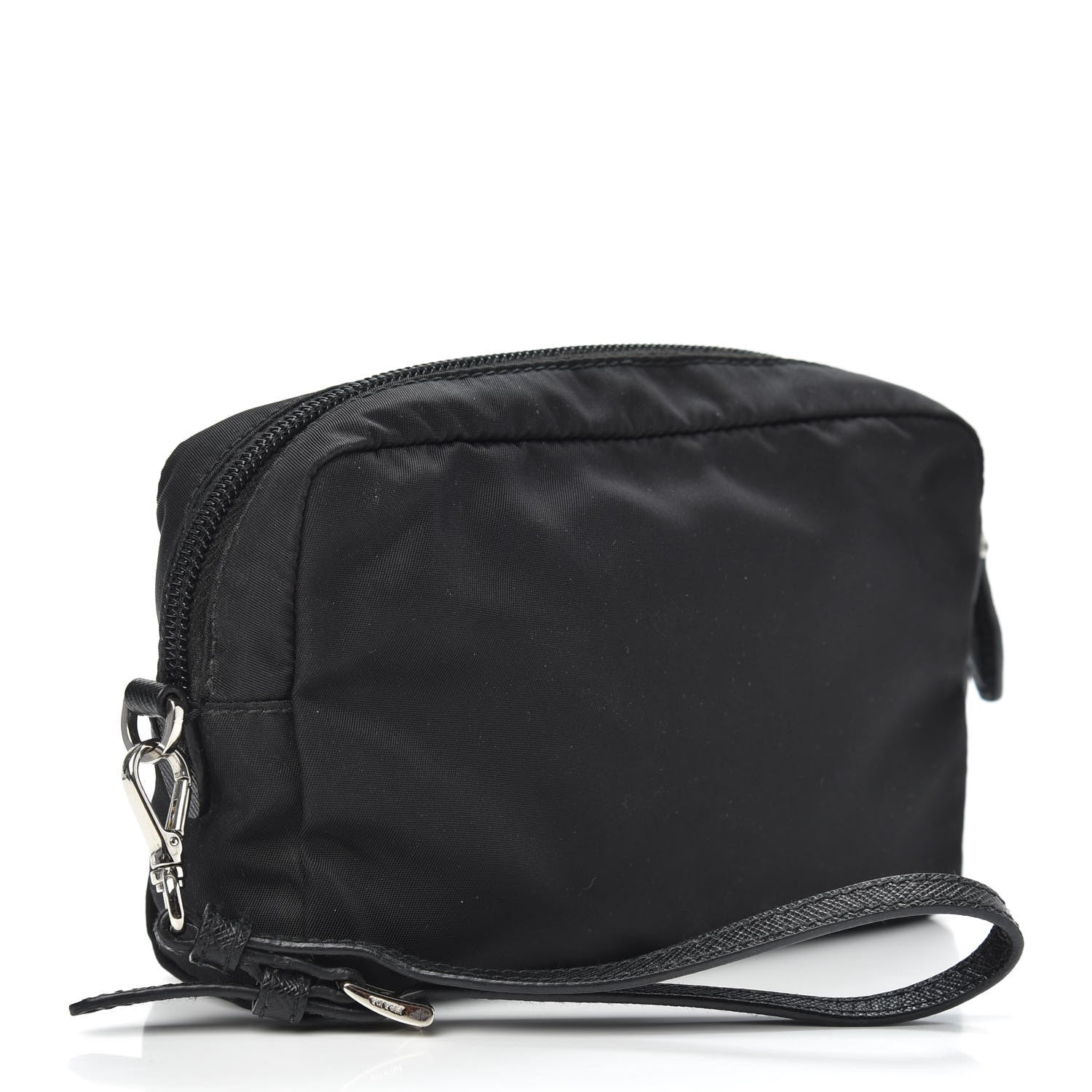 Prada Nylon Vela Cosmetic Pouch Black 3 of 9